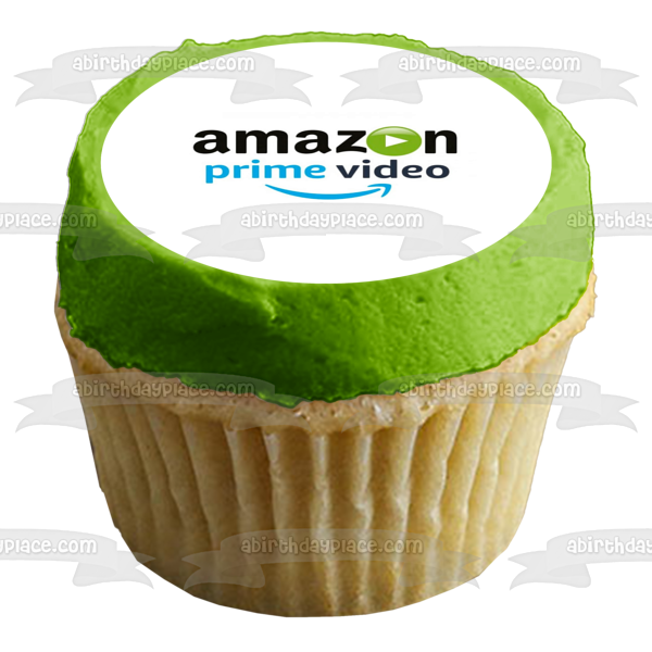 Imagen comestible para decoración de tarta con logotipo de Amazon Prime Video ABPID51304 