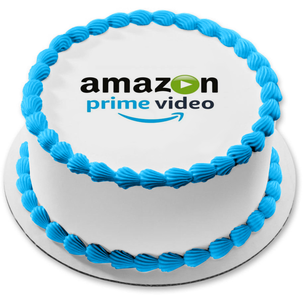 Imagen comestible para decoración de tarta con logotipo de Amazon Prime Video ABPID51304 