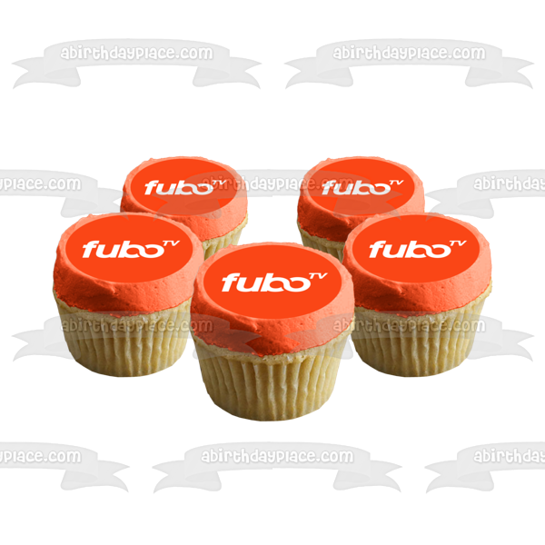 Fubo TV Logo Edible Cake Topper Image ABPID51309