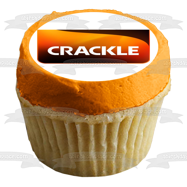 Imagen comestible para decoración de tarta con logotipo de Crackle ABPID51313 