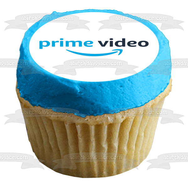 Imagen comestible para decoración de tarta con logotipo de Amazon Prime Video ABPID51329 