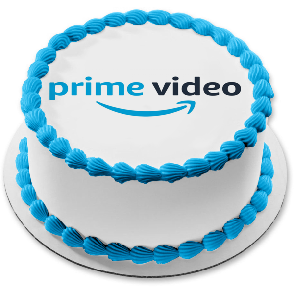 Imagen comestible para decoración de tarta con logotipo de Amazon Prime Video ABPID51329 