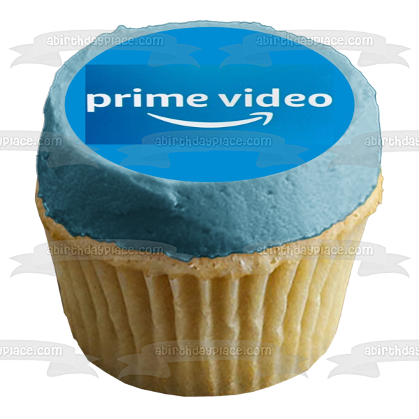 Imagen comestible para decoración de tarta con logotipo de Amazon Prime Video ABPID51335 