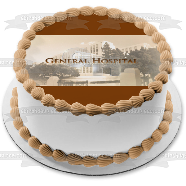 Imagen comestible para decoración de tarta del Hospital General ABPID51260 