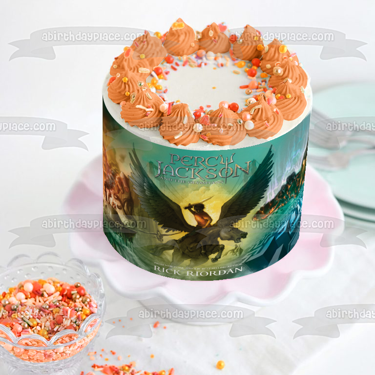 Percy Jackson and the Olympians Edible Cake Topper Image ABPID51377