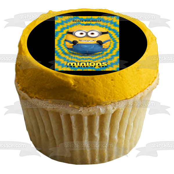 Minions: El ascenso de Gru, Mi villano favorito Otto, decoración comestible para tarta, imagen ABPID51396 