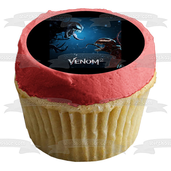 Marvel Comics Venom: Let There Be Carnage Venom 2 Imagen comestible para decoración de tarta ABPID51397 