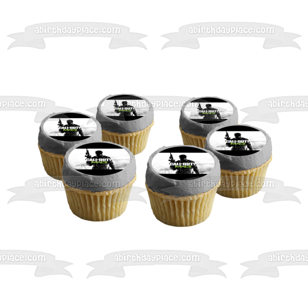 Call of Duty Modern Warfare 3 Game Cover Edible Cake Topper Image ABPID51274