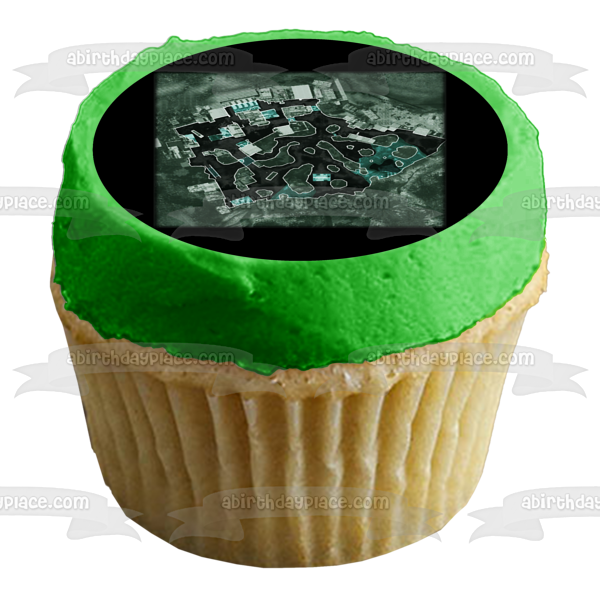 Imagen decorativa para tarta comestible con mapa de Call of Duty Modern Warfare 3 ABPID51278 