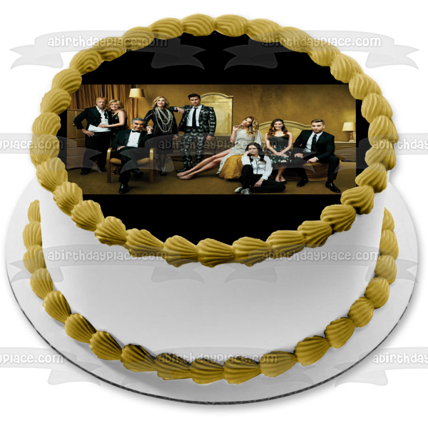 Schitt's Creek David Moira Johnny Alexis Jocelyn Roland Stevie Ted Twyla Imagen comestible para decoración de tarta ABPID51284 