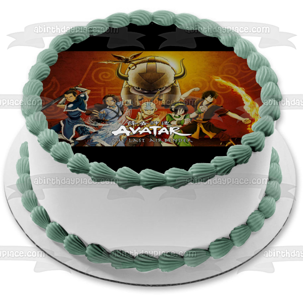 Avatar the Last Airbender Edible Cake Topper Image ABPID51415