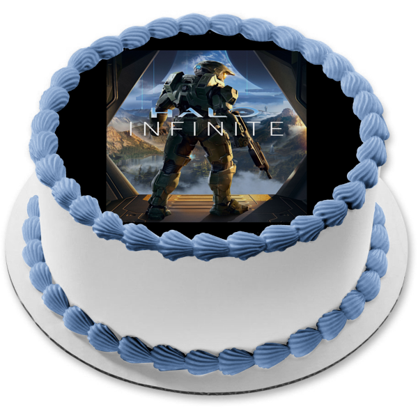 Halo Infinite XBox Skybox Labs Halo 6 Imagen comestible para decoración de tarta ABPID51418 