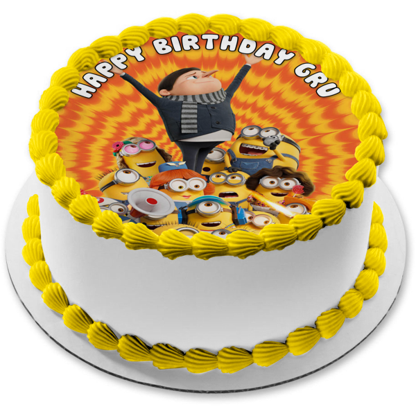 viaancollection Kids Cartoon Character Minion Happy Birthday Cake Topper  Decoration : Amazon.in: Toys & Games