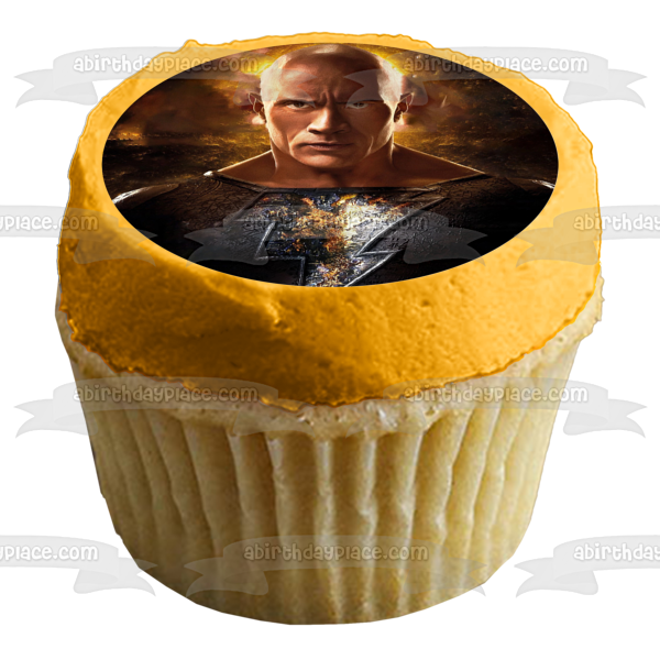 DC Comics Black Adam Poster Edible Cake Topper Image ABPID56407