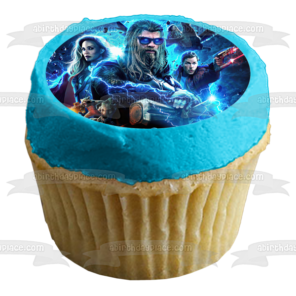 Thor Love and Thunder Jane Guardians of the Galaxy Edible Cake Topper Image ABPID56417