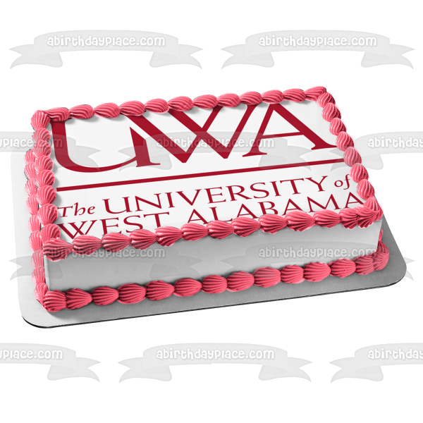 University of West Alabama Edible Cake Topper Image ABPID51751