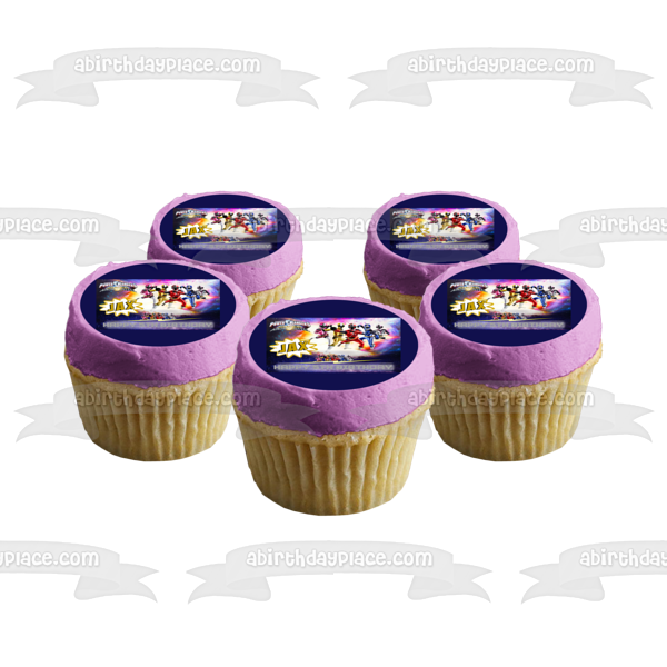 Power Rangers Super Ninja Steel Customizable Edible Cake Topper Image Edible Cake Topper Image ABPID51662