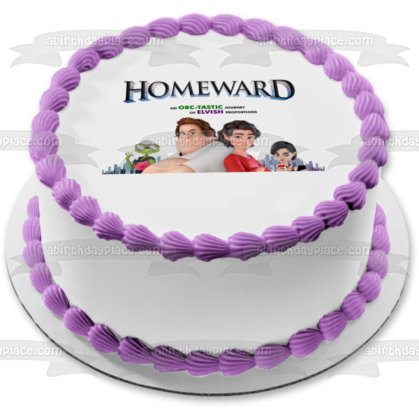 Homeward Lloyd Lightspinner Barl Lightspinner Scrap Abuela Adorno comestible para tarta Imagen ABPID51686 