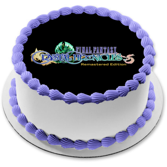 Imagen de decoración comestible para tarta de Final Fantasy Crystal Chronicles Remastered Edition ABPID51879 