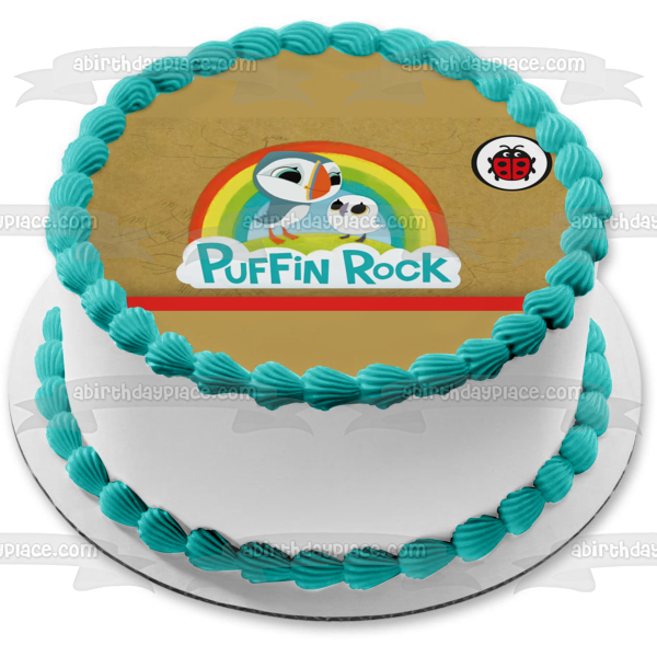 Imagen comestible para decoración de tarta de Puffin Rock Oona Baba ABPID52029 