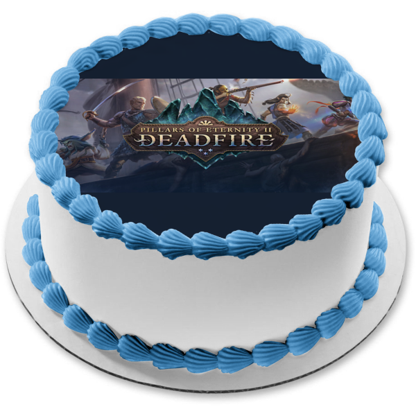 Pilares de la Eternidad 2: Deadfire Compañeros surtidos Adorno comestible para tarta Imagen ABPID51888 