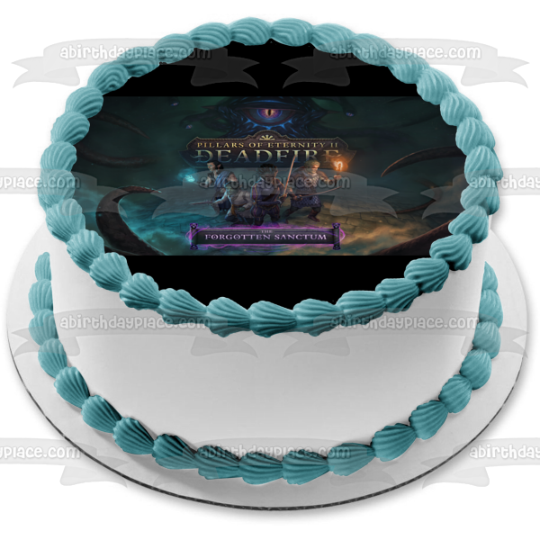 Pillars of Eternity 2: Deadfire the Forgotten Sanctum - Adorno comestible para tarta con varios compañeros, imagen ABPID51889 