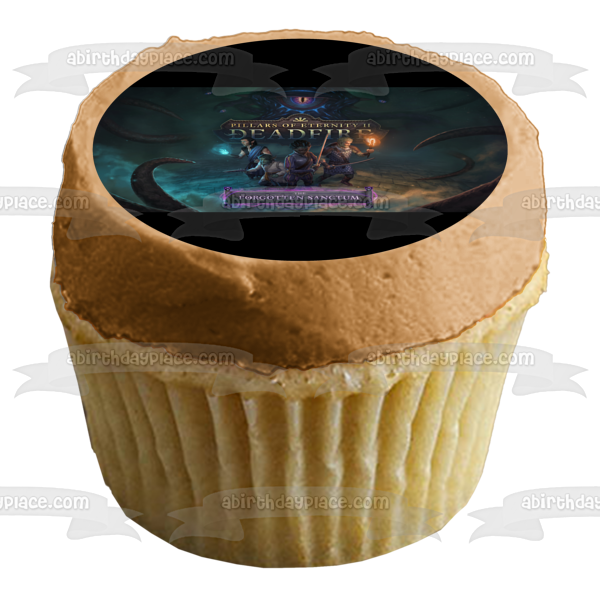 Pillars of Eternity 2: Deadfire the Forgotten Sanctum - Adorno comestible para tarta con varios compañeros, imagen ABPID51889 