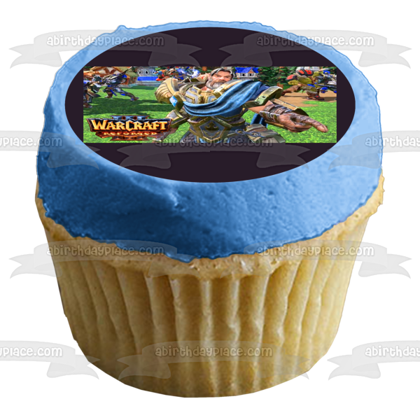 Warcraft 3: Adorno comestible para tarta Khadgar reformado Imagen ABPID51892 