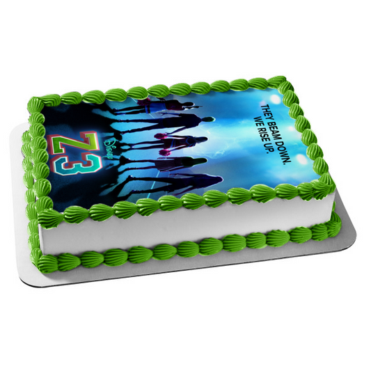 ZOMBIES 3 They Bam Down We Rise Up Zed Lacey Wynter Imagen comestible para decoración de tarta ABPID56425 