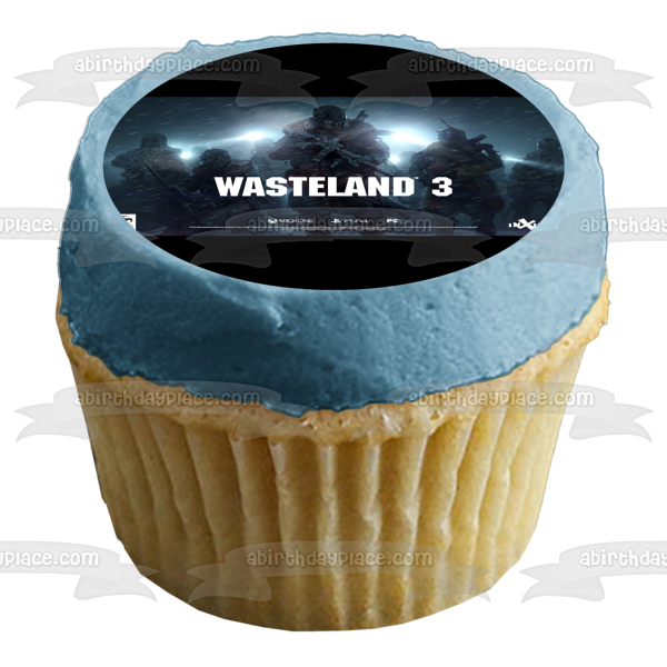 Imagen de decoración comestible para tarta de Wasteland 3 Ranger Squad ABPID51939 