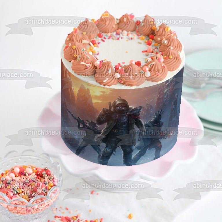 Wasteland 3 Ranger Squad Edible Cake Topper Image ABPID51942