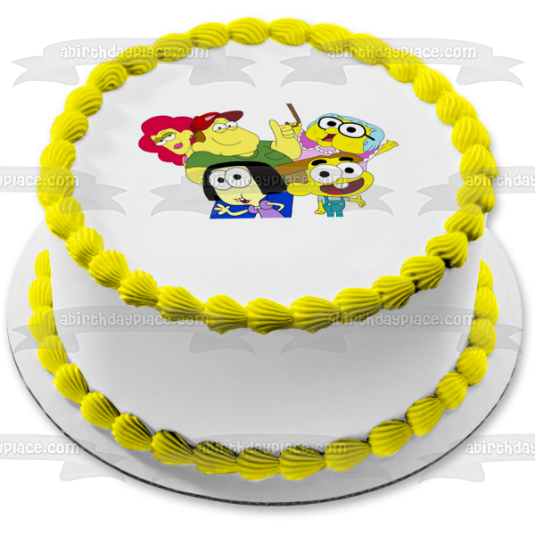 Imagen comestible para tarta de Big City Greens Cricket Tilly Nancy Bill Alice ABPID52108 