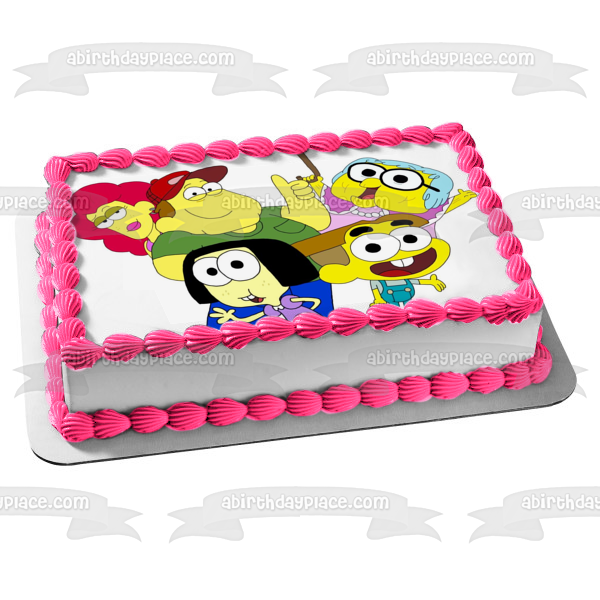 Imagen comestible para tarta de Big City Greens Cricket Tilly Nancy Bill Alice ABPID52108 