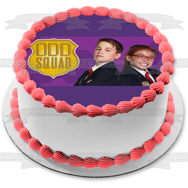 Odd Squad Agente Olympia Agente Otis Imagen comestible para tarta ABPID52125 