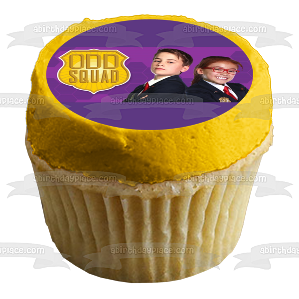 Odd Squad Agente Olympia Agente Otis Imagen comestible para tarta ABPID52125 