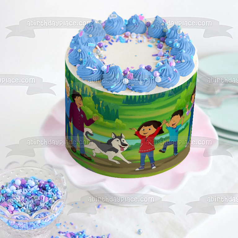 Molly of Denali Tooey Layla Walter Nethan Suki Edible Cake Topper Image ABPID52166