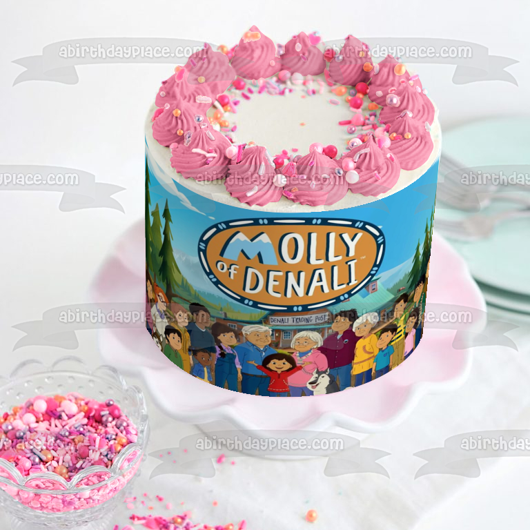 Molly of Denali Tooey Layla Walter Nethan Suki Trini Edible Cake Topper Image ABPID52168