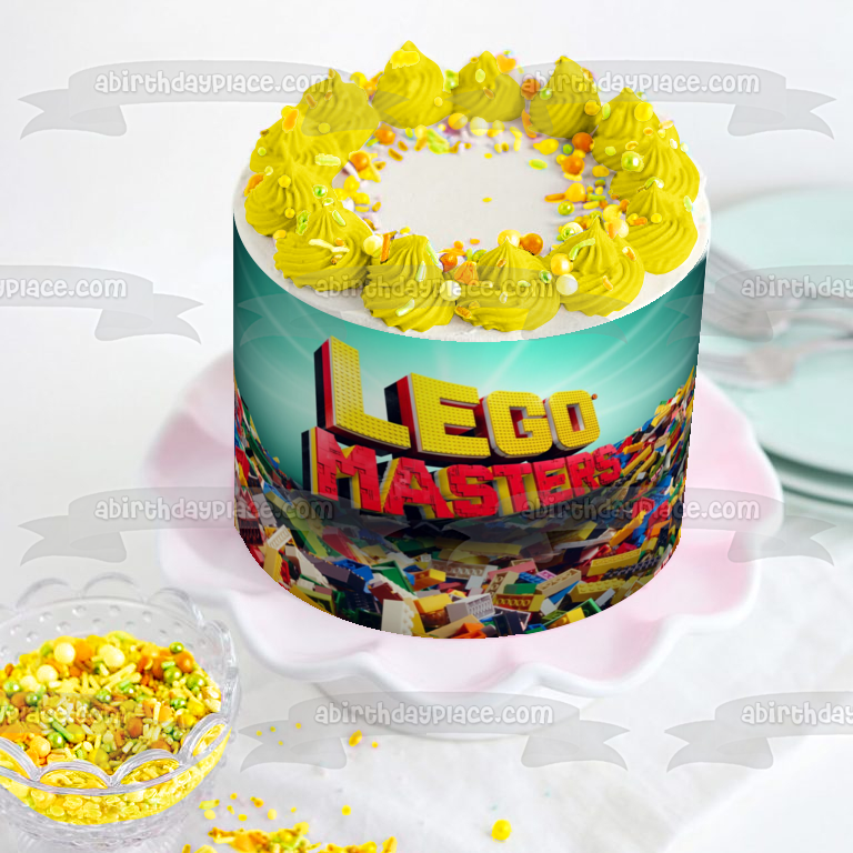 Figura decorativa para tarta comestible con bloques LEGO surtidos de LEGO Masters ABPID52500 