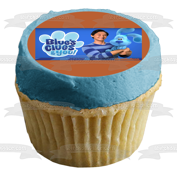 Blue's Clues & You! Blue Josh Edible Cake Topper Image ABPID52508