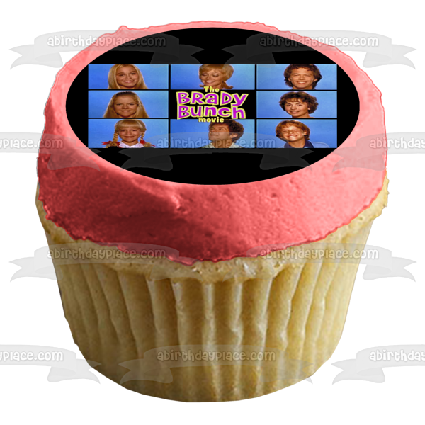 The Brady Bunch Movie Cindy Marcia Jan Carol Mike Peter Bobby Greg Edible Cake Topper Image ABPID52253