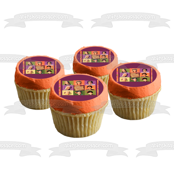 The Brady Bunch Carol Jan Marcia Cindy Greg Alice Bobby Peter Edible Cake Topper Image ABPID52255