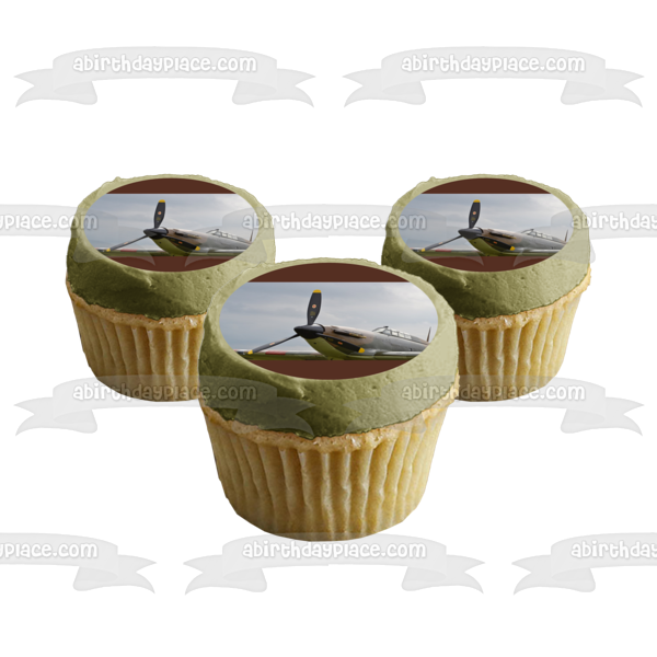 Focke-Wulf Fw 190 Airplane Edible Cake Topper Image ABPID52531