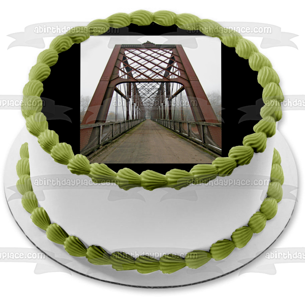 Imagen comestible para tarta con puente de camping de Armitage Park ABPID52543 