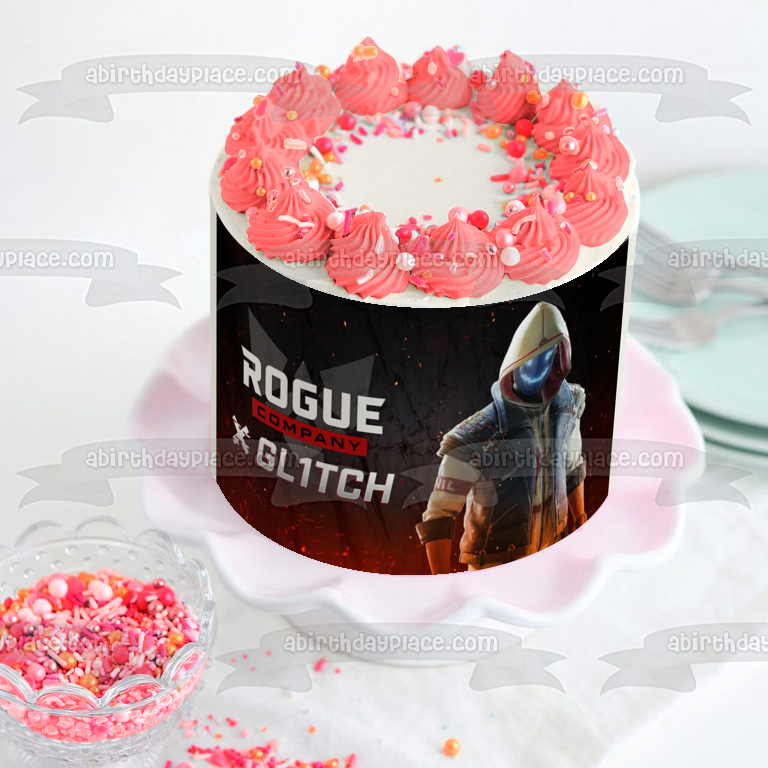 Rogue Company X Glitch Edible Cake Topper Image ABPID52331