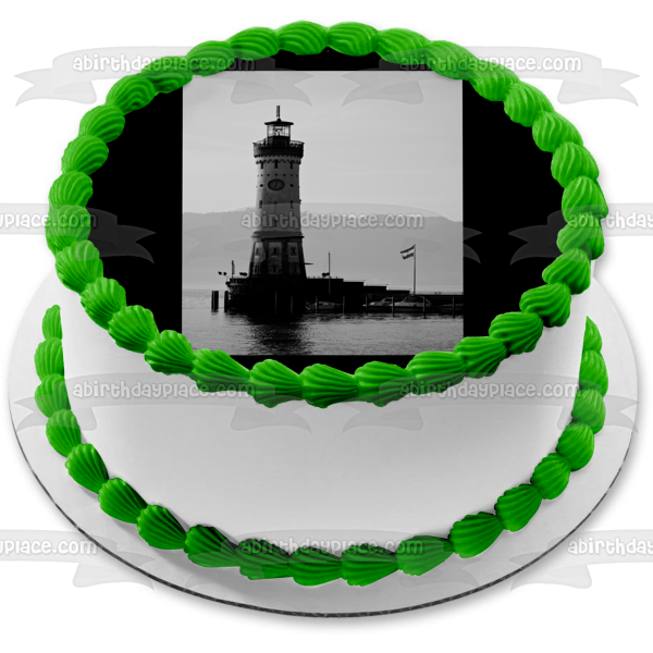 Uferpromenade Friedrichshafen Germany Edible Cake Topper Image ABPID52596