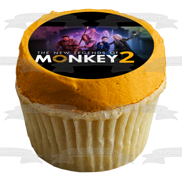 The New Legends of Monkey 2tripitaka Sandy Monkey Pigsy Font Demon Davari Imagen comestible para decoración de tarta ABPID52376 