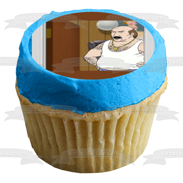 Adorno comestible para tarta Aqua Teen Hunger Force Carl, imagen ABPID52630 