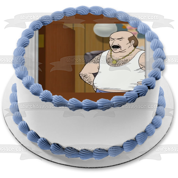 Adorno comestible para tarta Aqua Teen Hunger Force Carl, imagen ABPID52630 