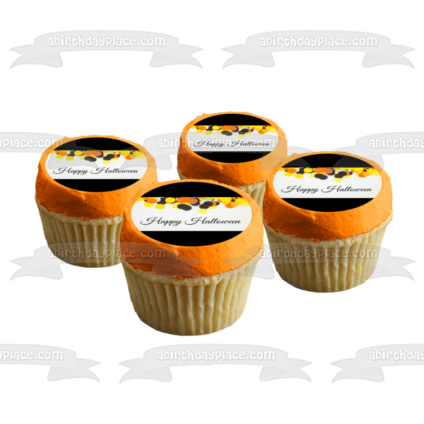 Imagen comestible para decoración de tarta feliz Halloween ABPID52691 