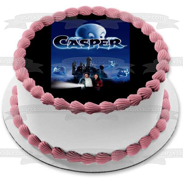 Casper the Friendly Ghost Movie Poster Edible Cake Topper Image ABPID52958